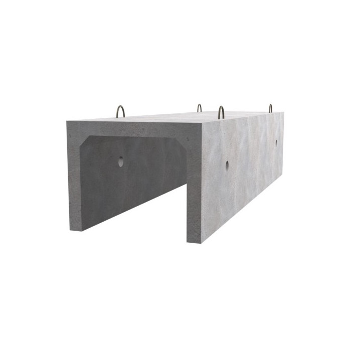 Железобетонный лоток ЛК 75.180.120-8
